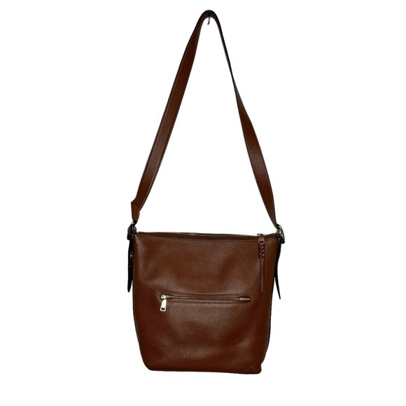 Coach Val Duffle With Refined Pebble Leather In Redwood Retail $398 NWOT - Picture 7 of 15